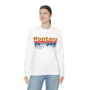Montana Sweatshirt - Mountain & Birds Unisex-5