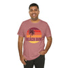 Beach Bum T-Shirt - Retro Palm Tree Unisex Beach Bum Shirt
