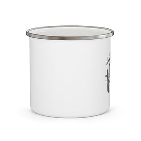 Breckenridge, Colorado Camp Mug - Retro Enamel Camping Breckenridge Mug - 0