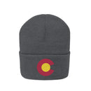 Colorado Beanie - Adult Embroidered Colorado Flag Knit Hat-6