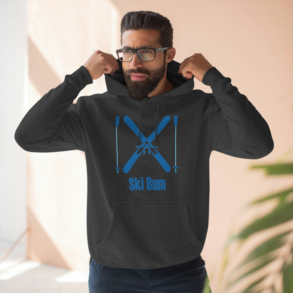 Premium Ski Bum Hoodie - Retro Unisex Sweatshirt