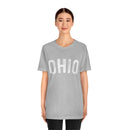 Ohio T-Shirt - Paint Text Unisex Ohio Shirt-11