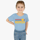 Boston Baby Bodysuit - Retro Sun Boston, Massachusetts Baby Bodysuit-3