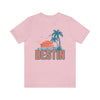 Destin, Florida T-Shirt - Retro Palm Tree & Beach Unisex Destin Shirt
