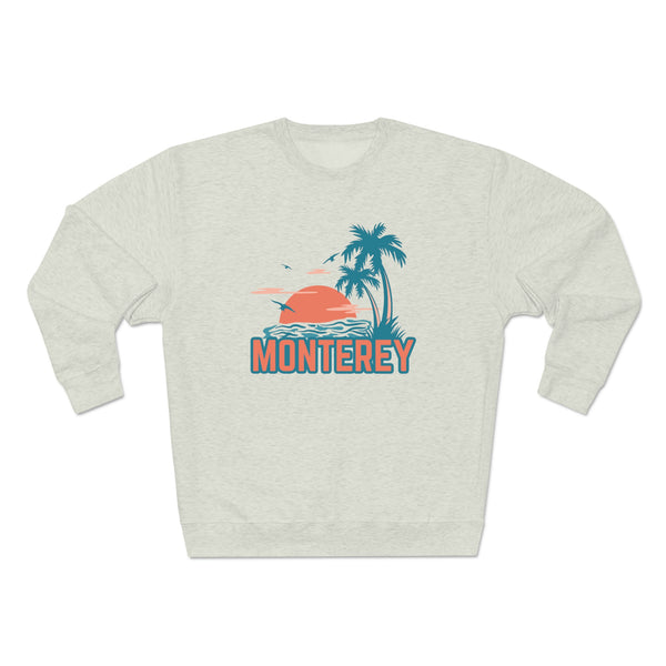 Premium Monterey, California Sweatshirt - Unisex Premium Crewneck Sweatshirt