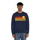 Brooklyn, New York Sweatshirt - Retro Sunset Unisex-27