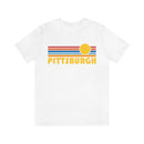 Pittsburgh, Pennsylvania T-Shirt - Retro Sun Unisex Pittsburgh T Shirt-4