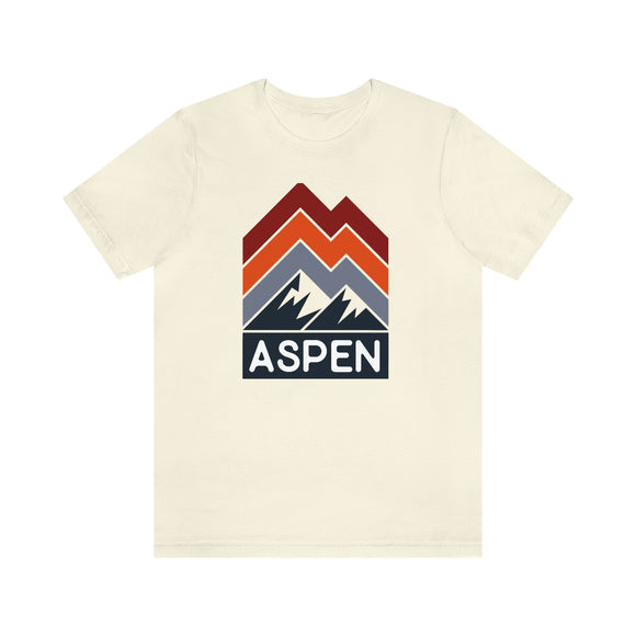 Aspen, Colorado T-Shirt - Retro Mountain Unisex Aspen Shirt