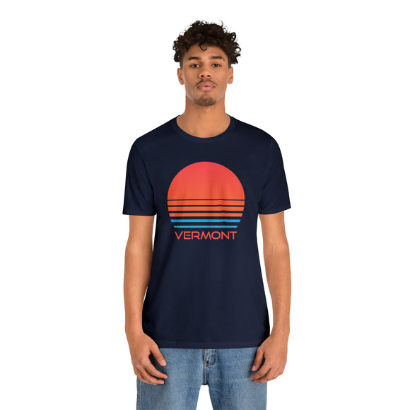 Vermont T-Shirt - Retro 80s Unisex Vermont Shirt