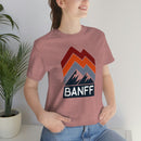Banff, Canada T-Shirt - Retro Mountain Unisex Banff Shirt-24