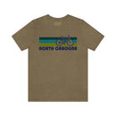 North Carolina T-Shirt - Retro Mountain Bike Adult Unisex North Carolina T Shirt-19