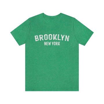 Buy heather-kelly Brooklyn, New York Shirt - Paint Text Unisex Brooklyn T-Shirt