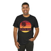 Beach Bum T-Shirt - Retro Palm Tree Unisex Beach Bum Shirt