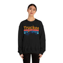 Truckee, California Sweatshirt - Mountain & Birds Unisex-10