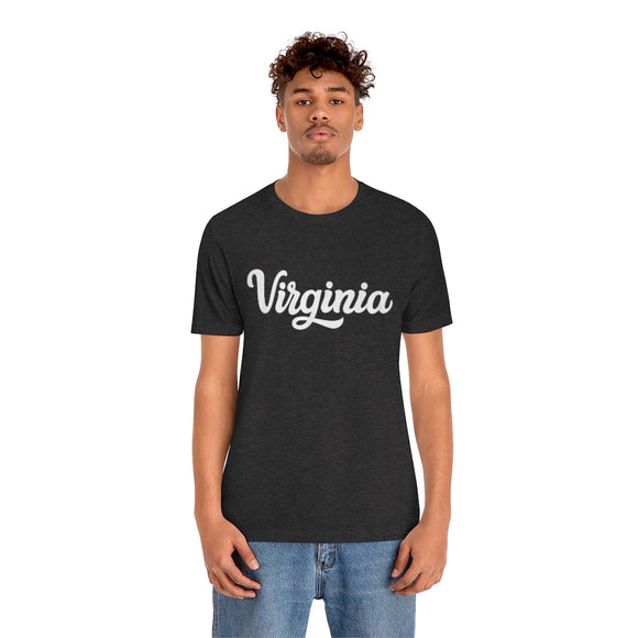 Virginia T-Shirt - Hand Lettered Unisex Virginia Shirt