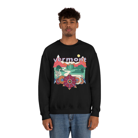 Vermont Sweatshirt - Boho / Hippie Unisex