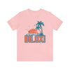 Biloxi, Mississippi T-Shirt - Retro Palm Tree & Beach Unisex Biloxi Shirt