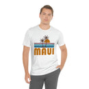 Maui, Hawaii T-Shirt - Retro Palm Tree Unisex Maui Shirt-14