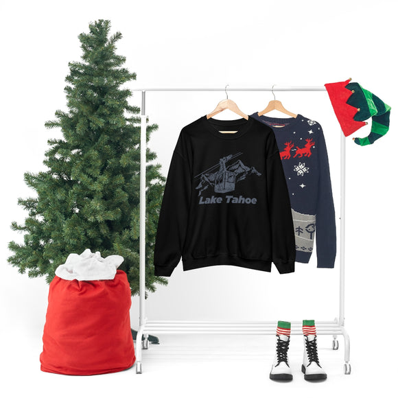 Lake Tahoe, California Sweatshirt - Ski Lift Unisex