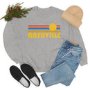 Nashville, Tennessee Sweatshirt - Retro Sunrise Unisex-12