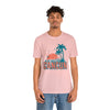 Cancun, Mexico T-Shirt - Retro Palm Tree & Beach Unisex Cancun Shirt