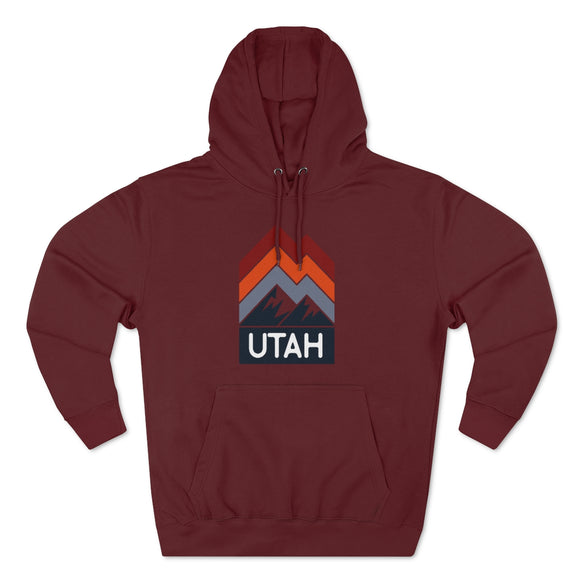 Premium Utah Hoodie - Retro Unisex Sweatshirt