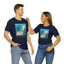 Myrtle Beach, South Carolina T-Shirt - Retro Palm Tree & Beach Unisex Myrtle Beach Shirt-94