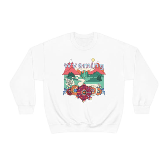 Wyoming Sweatshirt - Boho / Hippie Unisex