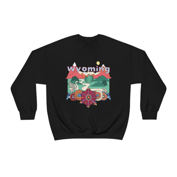 Wyoming Sweatshirt - Boho / Hippie Unisex