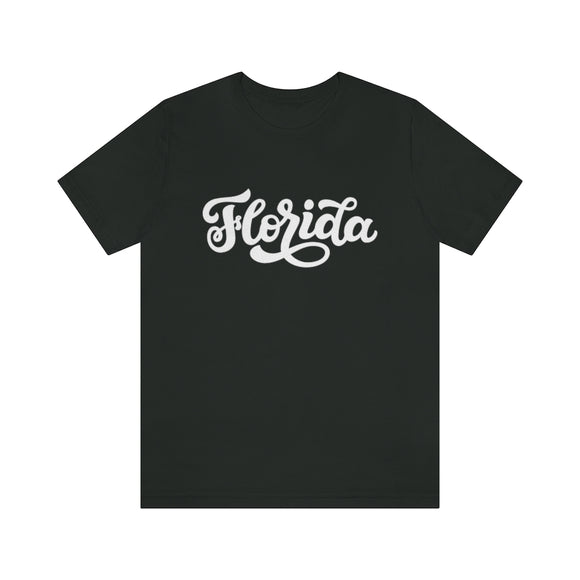 Florida T-Shirt - Hand Lettered Unisex Florida Shirt