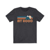 Mount Hood, Oregon T-Shirt - Retro Mountain Adult Unisex Mount Hood T Shirt