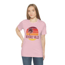Beverly Hills, California T-Shirt - Retro Palm Tree Unisex Beverly Hills Shirt-61