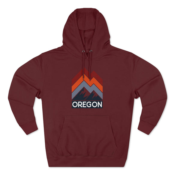 Premium Oregon Hoodie - Retro Unisex Sweatshirt