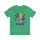 Oregon T-Shirt - Mountain Illustration Unisex Oregon Shirt-17