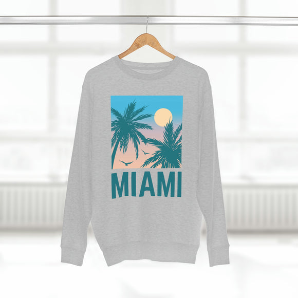 Premium Miami, Florida Sweatshirt - Unisex Premium Crewneck Sweatshirt