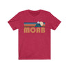 Moab, Utah T-Shirt - Retro Mountain Adult Unisex Moab T Shirt