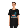 Jekyll Island, Georgia T-Shirt - Retro Palm Tree & Beach Unisex Jekyll Island Shirt