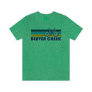 Beaver Creek T-Shirt - Retro Mountain Bike Adult Unisex Beaver Creek, Colorado T Shirt-1