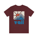 Vail Shirt, Colorado Retro T-Shirt, Colorful Colorado tee, Vail Mountain Shirt-19