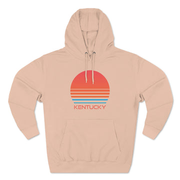 Buy pale-pink Premium Kentucky Hoodie - Retro 80s Unisex Sweatshirt