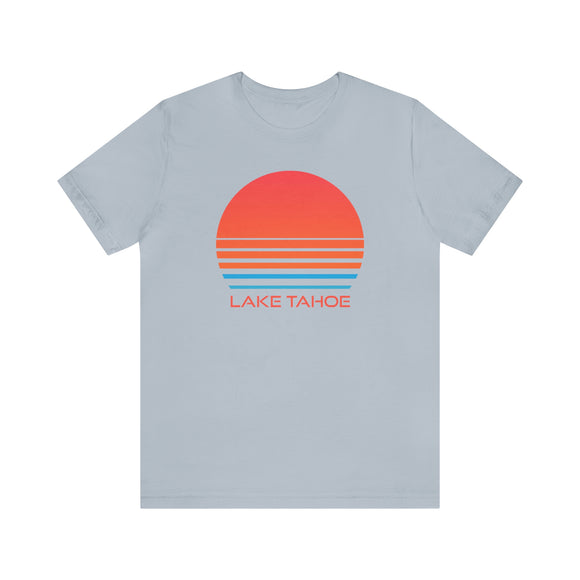 Lake Tahoe, California T-Shirt - Retro 80s Unisex Lake Tahoe Shirt