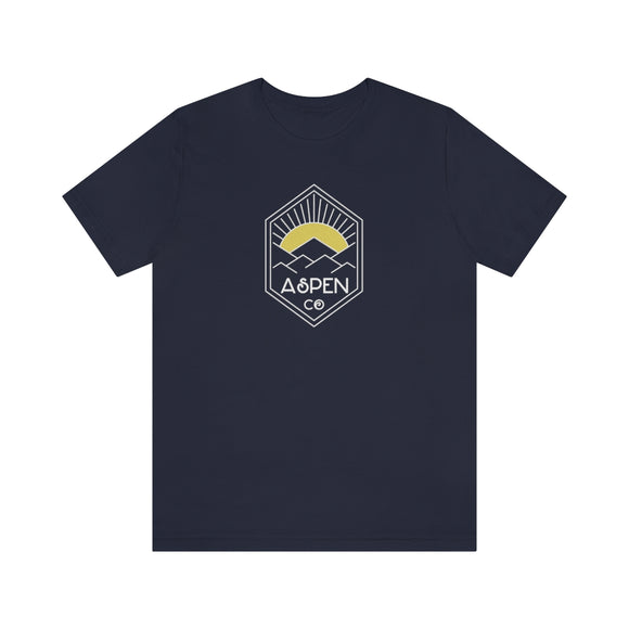 Aspen, Colorado T-Shirt - Sun Unisex Aspen Shirt