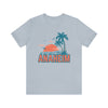 Anaheim, California T-Shirt - Retro Palm Tree & Beach Unisex Anaheim Shirt