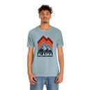 Alaska T-Shirt - Retro Mountain Unisex Alaska Shirt-3