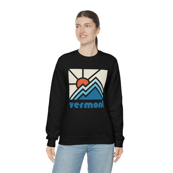Vermont Sweatshirt - Mountain Sun Unisex