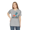Jekyll Island, Georgia T-Shirt - Retro Palm Tree & Beach Unisex Jekyll Island Shirt