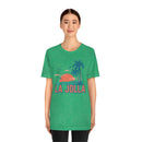 La Jolla, California T-Shirt - Retro Palm Tree & Beach Unisex La Jolla Shirt-35