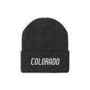 Colorado Beanie - Adult Embroidered Colorado Knit Hat-9