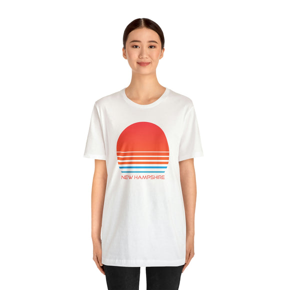 New Hampshire T-Shirt - Retro 80s Unisex New Hampshire Shirt