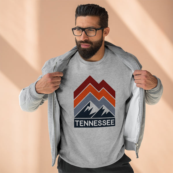 Premium Tennessee Sweatshirt - Retro Unisex Premium Crewneck Tennessee Sweatshirt